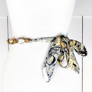 Vintage | Accessories | Vintage Wooden Bead Tie 